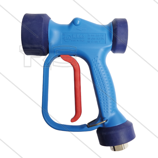 RB65 - blau - Messing - 24 Bar - 100 l/min - max 90°C - 1/2&quot; IG