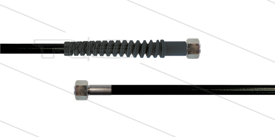 Carwash Titan-Slide Schlauch schwarz DN06 - 4,0 m - 2x M14x1,5 (8L) DKOL - 1x SKS - 300 Bar