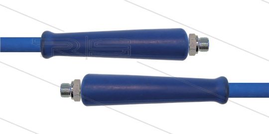 HD-Schlauch blau 1SC-10 - 25m - 2x 3/8" AGR - 2x GKS - 250 Bar