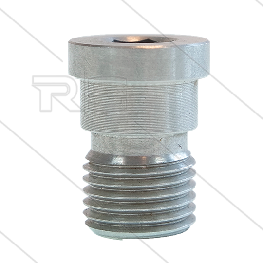 Nippel - VA - 1/4" AG  für Adapter 119070 