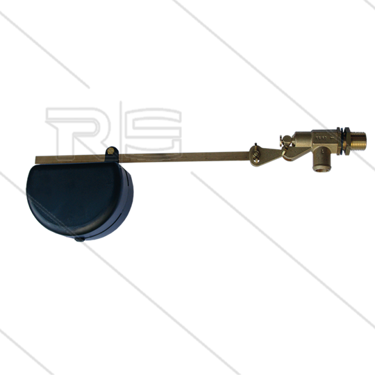 Schwimmerventil RG60 - Messing - max 6 Bar - L=383mm - max 60°C - 1/2&quot; AG