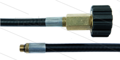 NW6 Rohrreinigungsschlauch - 35m - 300 Bar - ohne Düse - max 100°C - 1/8" AG x M22x1,5 HV